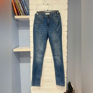 Current Elliott Womens The Rendezvous‎ Mid Rise Blue Jeans Size 26, Inseam 29"